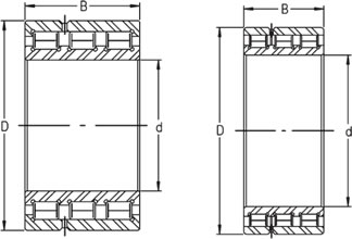 INA圆柱滚子轴承SL15924
